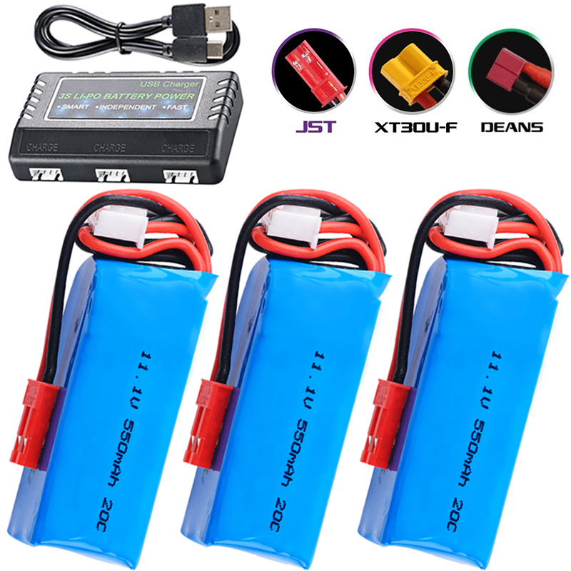 11.1V 550mAh Lipo Battery For  - đánh giá và giá Drone Racing Charger
