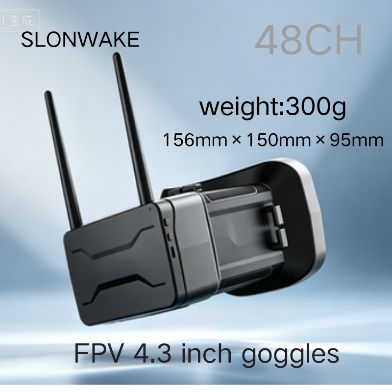 5.8G FPV Goggles 4.3 Inch 480* - đánh giá và giá Drone Racing Goggles